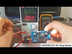 Voltmeter-Stromversorgungs-Modul LM2596S LED mit Digitalanzeige