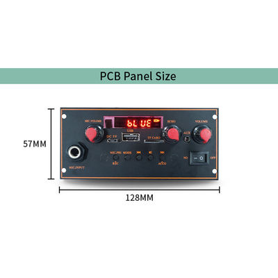 2x10W Bluetooth 5.0 Stereo-Mutterplatte mit MP3-Decoder und FM-Radiofunktion