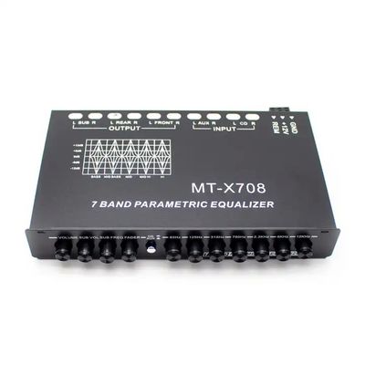 Auto-Equalizer mit 5 Segment-Equalizer AUX-Eingang für verbessertes Auto-Audio-System