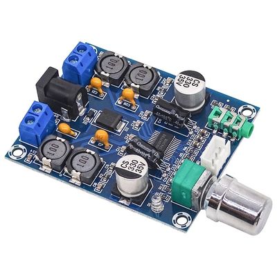 DC12-28V Audio-Leistungsverstärkerplatine Dual Channel 45W*2 Stereo Linear HD Edition