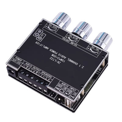 ZK-LT22 LT23 Audio-Receiver Leistungsverstärker Modul 2.1 Kanal Subwoofer Hochbass Anpassung Klasse D 12V Home TWS