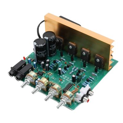 100W 2.0 Channel Audio Amplifier Board PCB Module 16x14x6cm