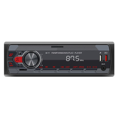 1Din MP3 Auto-Radio BT Wireless Dual USB Bunte Lichter Telefon APP Steuerung Sprachassistent Tragbare CD für DVD VCD