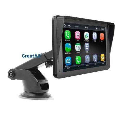 Creatall 7-Zoll Portable Car MP5 Player mit Bluetooth HD Großbildschirm drahtloses CarPlay Navigations Dashboard USB-Verbindung