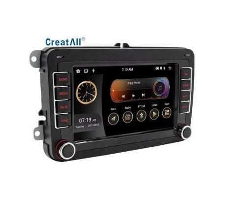 Creatall für Volkswagen 7-Zoll Android Navigation GPS Carplay Dashboard drahtlose Zentralsteuerung All-in-One Maschine 1 Jahr
