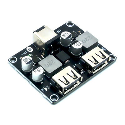 DC-DC Buck Converter Charging Step Down Modul 6-32V 9V 12V 24V, zu fasten schnelles Ladegerät-Brett Doppel-USB QC3.0 QC2.0
