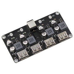 DC-DC Buck Converter Charging Step Down Modul 6-32V 9V 12V 24V, zu fasten schnelles Ladegerät-Brett Doppel-USB QC3.0 QC2.0
