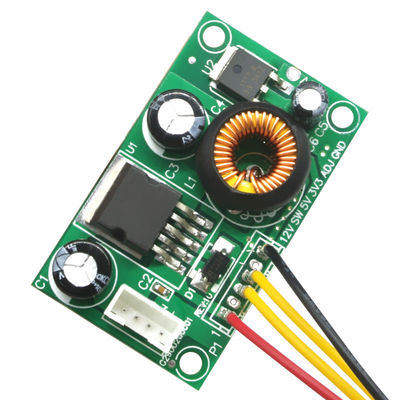 CA-1233 12V zu 5V zum Stromversorgungs-Brett-Spannungs-Umwandlungs-Modul 3.3V LCD mit Abwärtsmodul des Draht-DC-DC