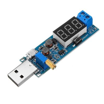 DC 3,5 - Stromversorgungs-Modul USB Buck Converter Module Step 12V 1.2-24V HERAUF Abwärts