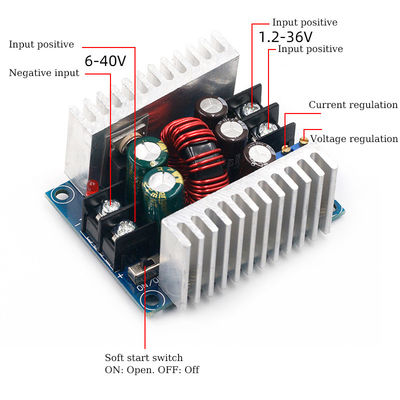 Modul DCs 300W 20A Constant Step Down Converter Voltage Buck Current Source Power Supply