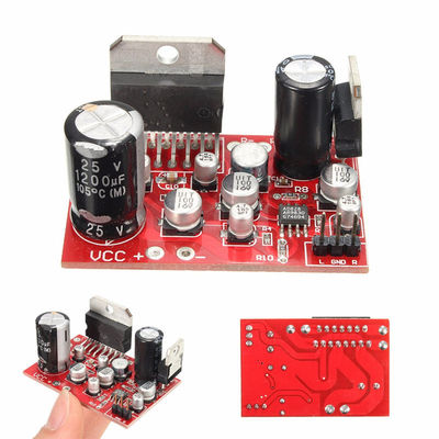 38W Leistungsausgangsverstärker mit DC 12V-Stromversorgung und TDA7379 + AD828 Chipset Audio Modul