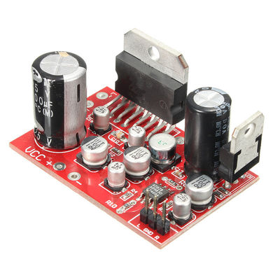38W Leistungsausgangsverstärker mit DC 12V-Stromversorgung und TDA7379 + AD828 Chipset Audio Modul