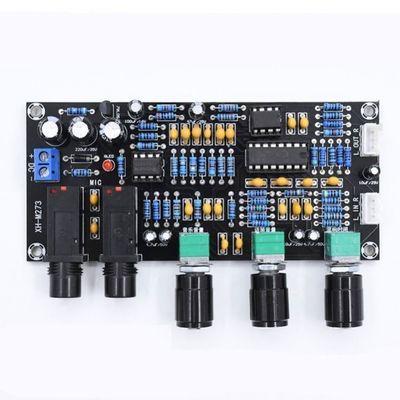 Richtung, Mikrofon-Verstärker-Brett PT2399 NE5532 DC12-24V anbringend