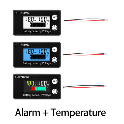 Bleisäure-Digital-Amperemeter-Voltmeter-Motorrad-Volt-Messgerät 12V-84V