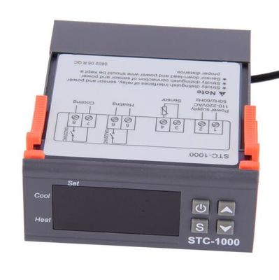 STC-1000 AC 110V-220V Digitaler Feuchtigkeitsregler Temperaturthermostat Überwachungssystem