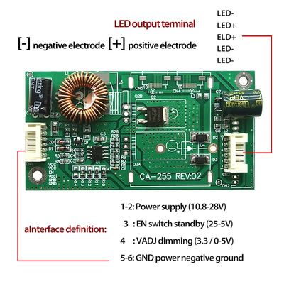 CA-255 Constant Current Board Universal 10&quot; - 42&quot; führte Fernsehhintergrundbeleuchtungs-Fahrer Board