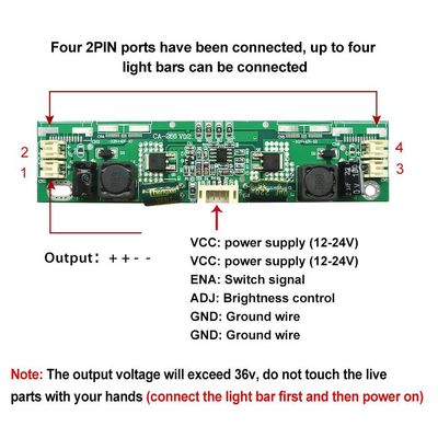 CA-266 LED-Hintergrundlicht-Treiber-Board für 32-65&quot; Led-TV-Inverter-Board Automatische Spannungsverstellung