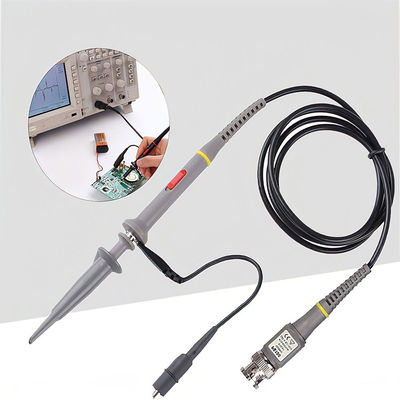 P6100 BNC Tester Tool Oscilloskop Sonde Kit 100MHz 1X 10X Clip 2-teiliges Set