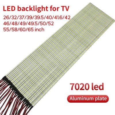 26&quot; bis 65&quot; breite Aluminiumplatte des Randstreifens 3.8mm des LED-Hintergrundbeleuchtungs-Streifen-7020 LED