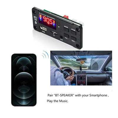2x25W 50W MP3-Player Bluetooth-Audiomodulplatine Fernbedienung Drahtloses Soundsystem