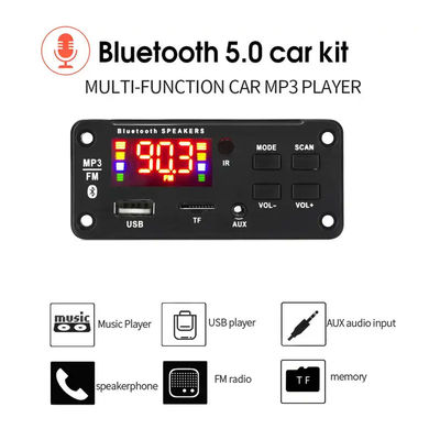 2x25W 50W MP3-Player Bluetooth-Audiomodulplatine Fernbedienung Drahtloses Soundsystem