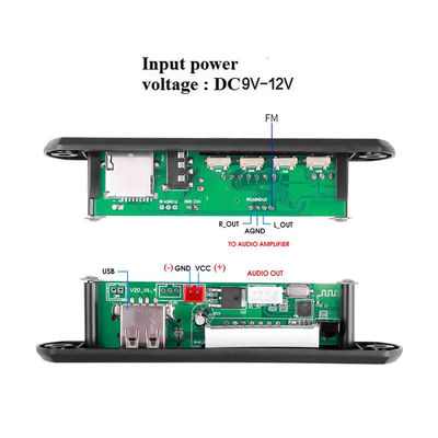 MP3 WMA Bluetooth FM Radio Audio Decoder Modul Platine Fernbedienung Drahtloser Empfänger
