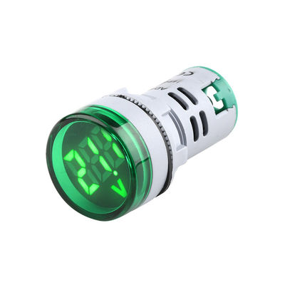 22mm Mini Digital Voltmeter Spannungs-Meter-Prüfvorrichtungs-Indikatorpilot Lamp Light Display DCs 6-100V