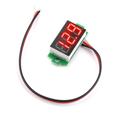 DC 0-100V 0,36&quot; Anzeigefeld des Digital-Amperemeter-Voltmeter-3 des Draht-LED