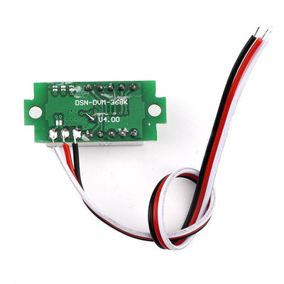 DC 0-100V 0,36&quot; Anzeigefeld des Digital-Amperemeter-Voltmeter-3 des Draht-LED