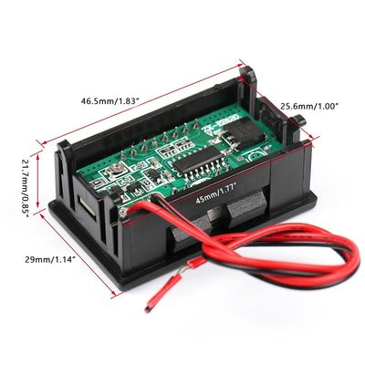 0,56&quot; LED-Lithium-Batterie-Kapazitäts-Meter 12V 24V 36V 48V 60V 72V