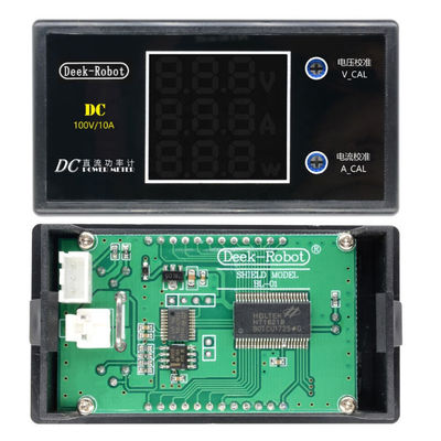 Wattmeter-Voltmeter-Amperemeter DC 0-100V 10A 1000W LCD Digital