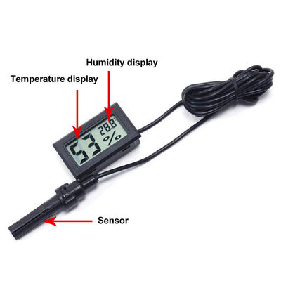 Thermometer-Prüfer LCD Digital FY12 Digital Thermometer-Hygrometer