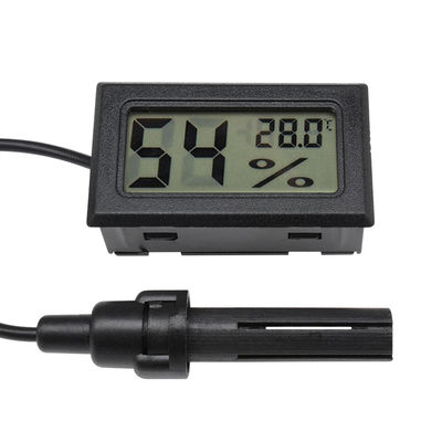 Anzeige des NTC-Sensor-Feuchtigkeits-Temperatur-Meter-Thermo Prüfer-10A Digital LCD