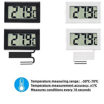 ABS Thermometer-Feuchtigkeits-Meter-Digital-Thermometer-Feuchtigkeits-Messgerät CER