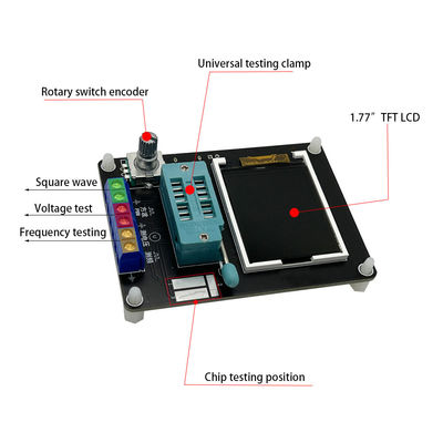 GM328A Transistor Diodentester Werkzeug ESR Spannung Frequenzmesser Detektor