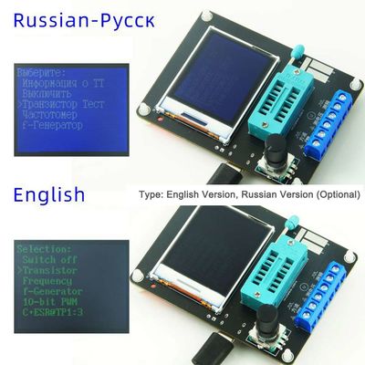 GM328A Transistor Diodentester Werkzeug ESR Spannung Frequenzmesser Detektor