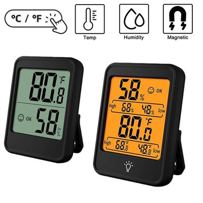 Lcd-Raumtemperatur-Feuchtigkeits-Meter 10% - 99%RH -4F-158F