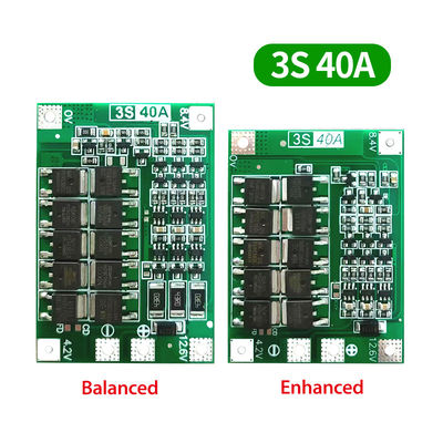 3S 4S 25A 40A 60A BMS Batterieschutzplatte Li-Ionen-Batterie-Ladeplatte