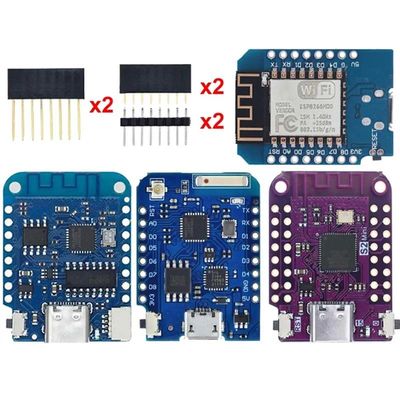 ESP8266 CH340G Entwicklungsbrett auf Basis von WeMos D1 Mini Pro V3.0 NodeMcu 4MB/16MB Bytes Lua WIFI Internet of Things