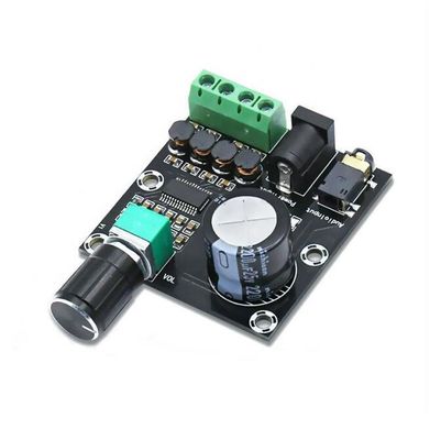 Kompaktes 20Hz Analogverstärkermodul 3 5mm Eingangsschnittstelle Silberveredelung
