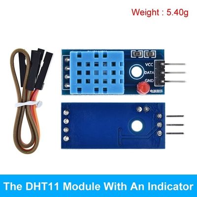 DHT11 Temperatur- und Luftfeuchtigkeitssensor Modul Android Betriebssystem mit LED