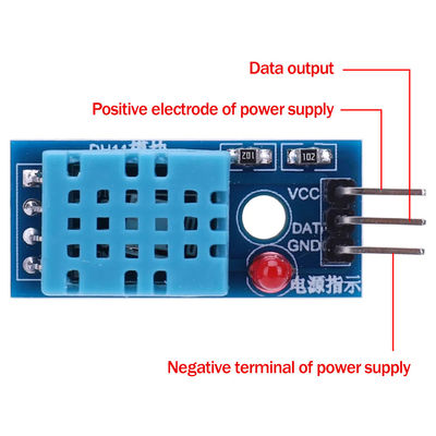 DHT11 Temperatur- und Luftfeuchtigkeitssensor Modul Android Betriebssystem mit LED
