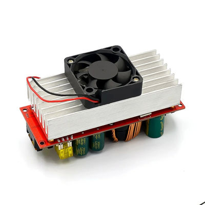 1800W 40A Gleichspannung-Gleichspannung-Boost-Wandler-Board 10-60V Durch Lüfter Für 12-90V-Boost-Leistungsmodul