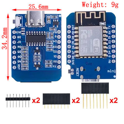 Basierend auf ESP8266 CH340G Nodemcu V2 Mini Pro V3.0 NodeMcu 4MB/16MB Bytes Lua WIFI Internet of Things Entwicklungs-Board