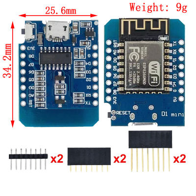 Basierend auf ESP8266 CH340G Nodemcu V2 Mini Pro V3.0 NodeMcu 4MB/16MB Bytes Lua WIFI Internet of Things Entwicklungs-Board