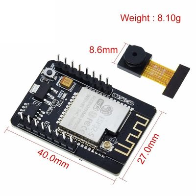 ESP32 ESP32-S WLAN-BT-Entwicklungstafel mit OV2640-Kameramodul ESP32-CAM