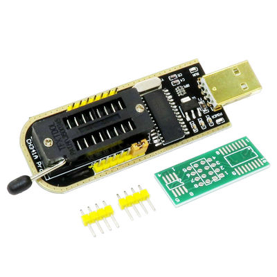 CH341A 24 25 Serie EEPROM Flash BIOS USB-Programmiermodule + SOIC8 SOP8 Testclip für EEPROM 93CXX / 25CXX / 24CXX