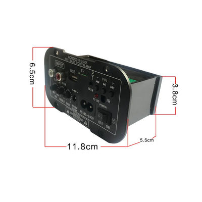 FM-Radio Eisen-Leistungsverstärker Bluetooth 5.0 Musik