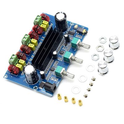 CA-3166B Bluetooth 5.0 Verstärker 2*50W+100W 2.1 Kanal TPA3116D2 mit DC12~24V Stromversorgung
