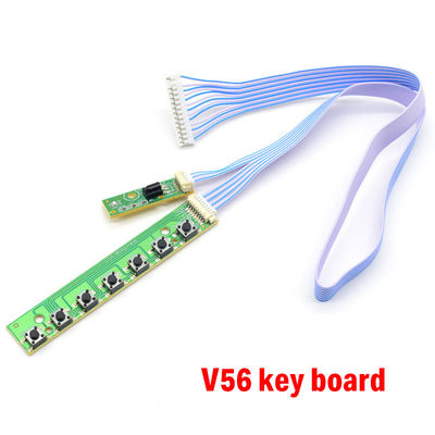 7K V59 V56 Universal 7 Tasten Tastaturplatte für LCD-Fernseher